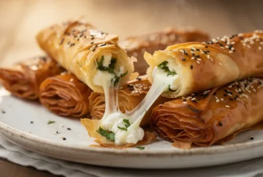 Börek turc au fromage feta croustillant