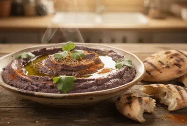 Caviar d'aubergines marocain zaalouk rustique