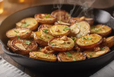 Patates sautées croustillantes à la graisse de canard