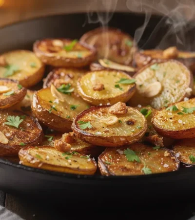 Patates sautées croustillantes à la graisse de canard