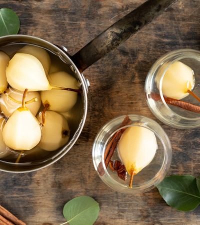 poire pochée