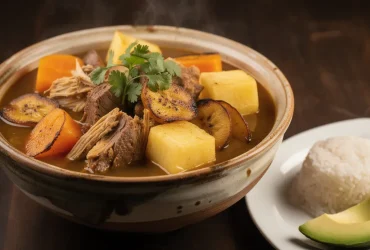 Ragoût dominicain sancocho aux 7 tubercules